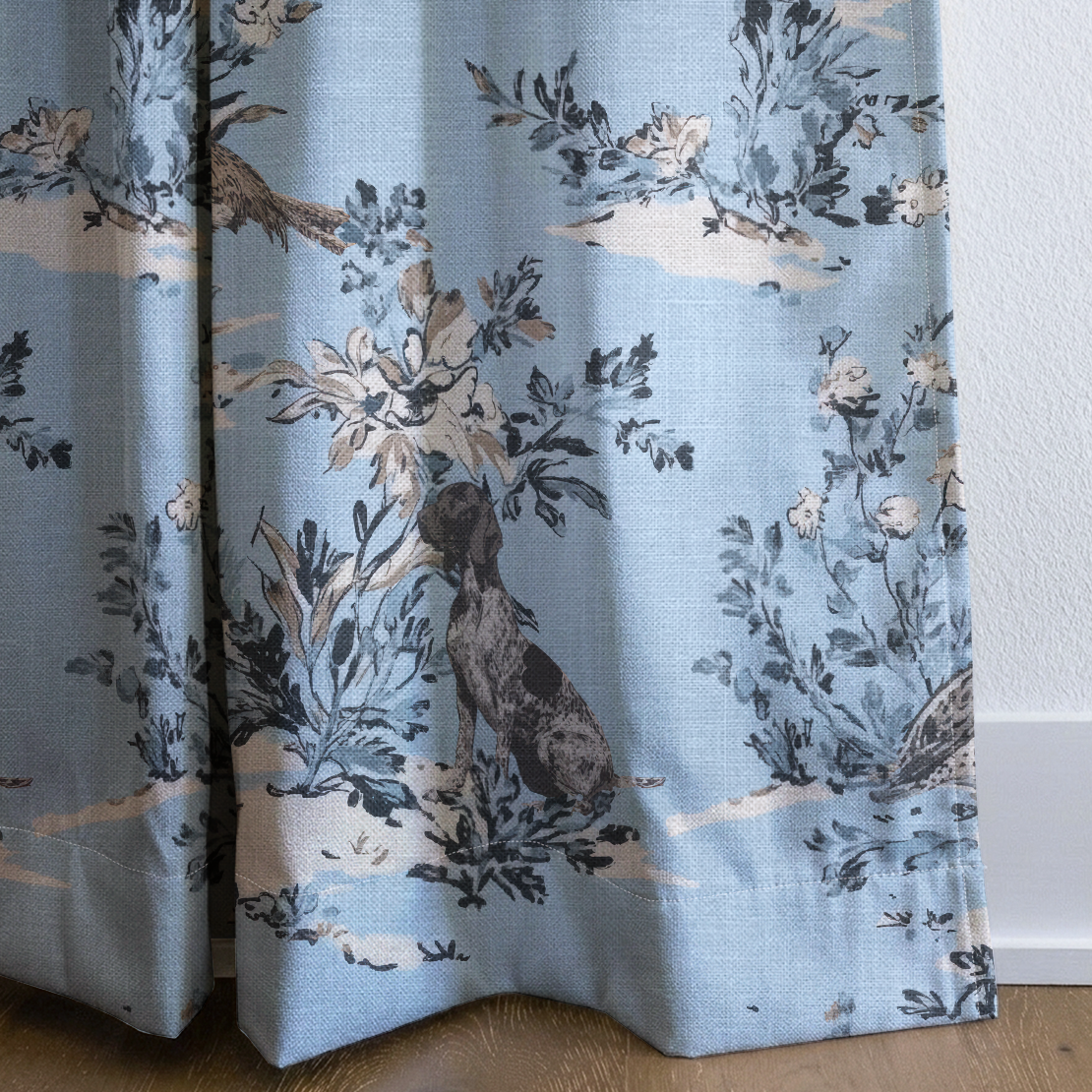 Lanker - Drapery — corner closeup