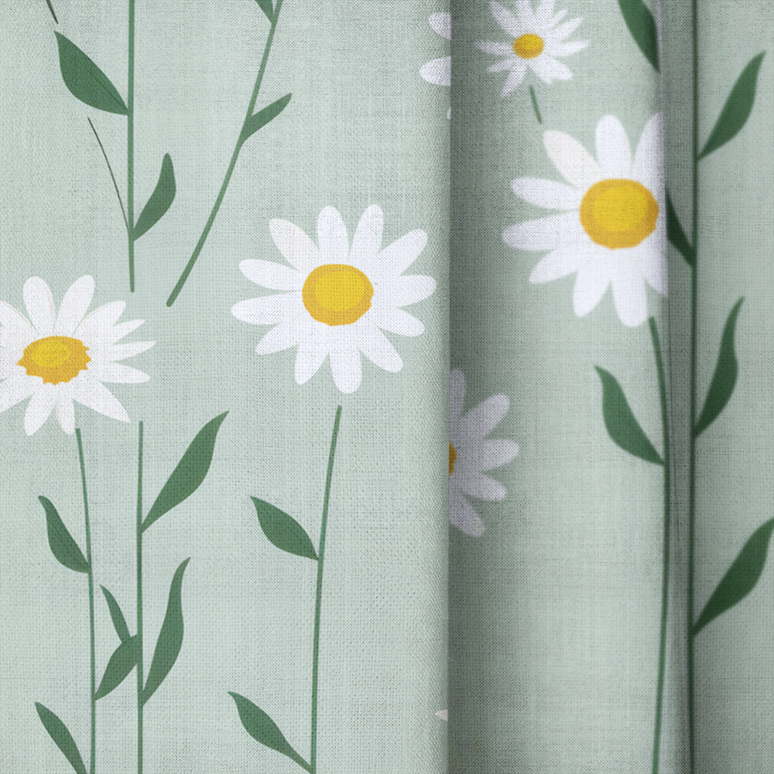 Adria Daisy - Drapery — close up