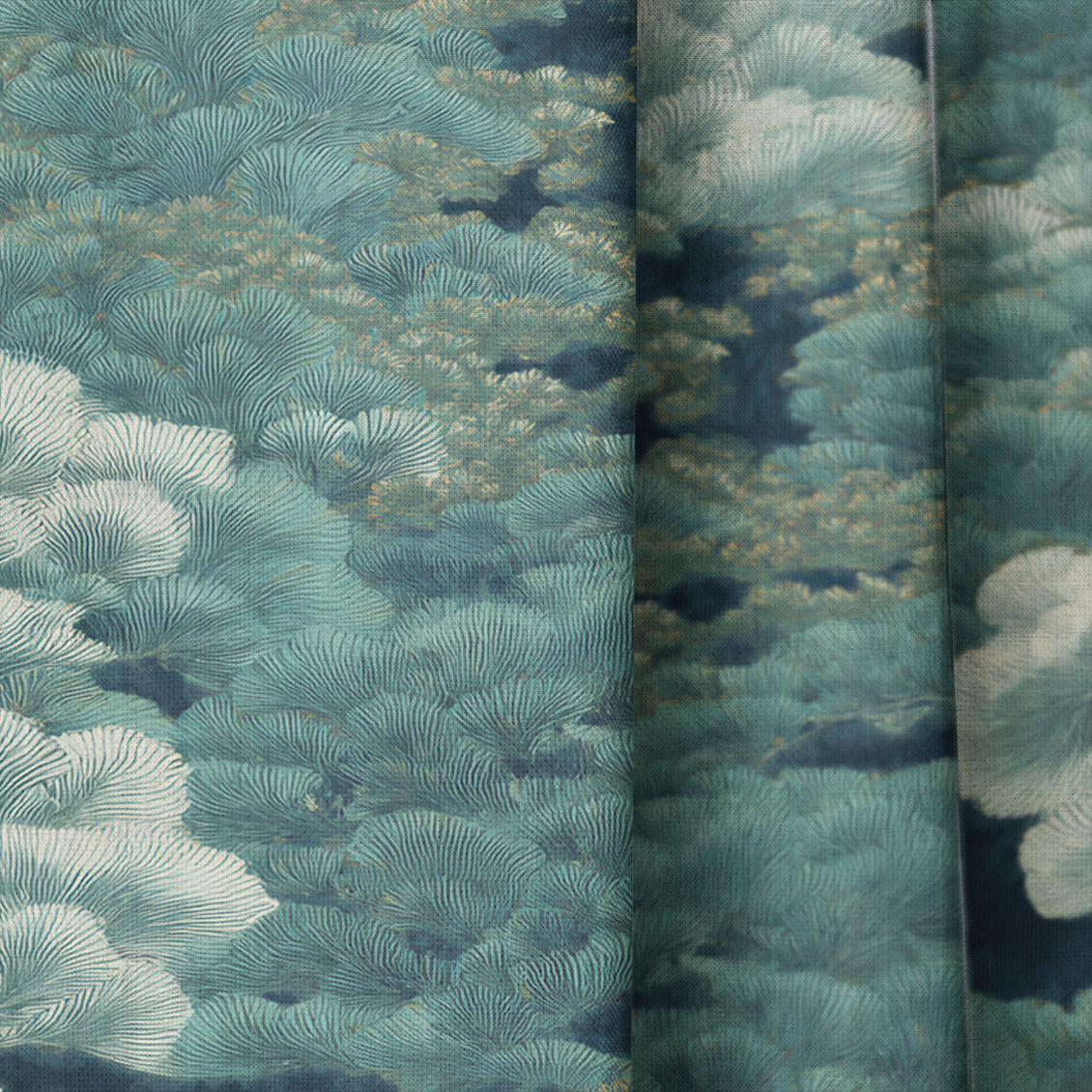 Casa Azul - Drapery — close up