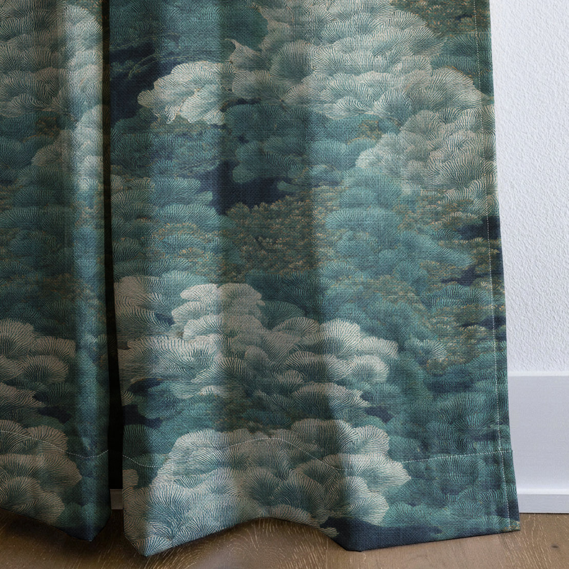 Casa Azul - Drapery — corner closeup