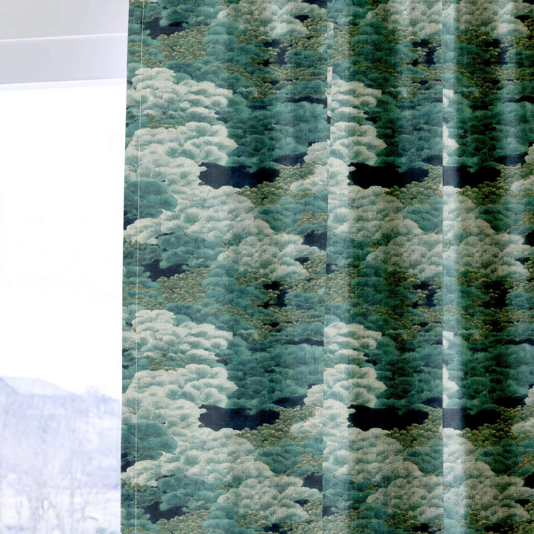 Casa Azul - Drapery — one panel
