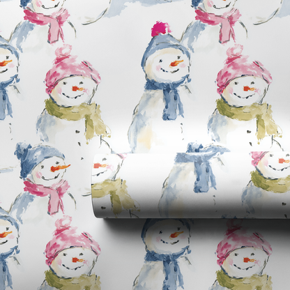 Sullivan Snowmen - Wrapping Paper