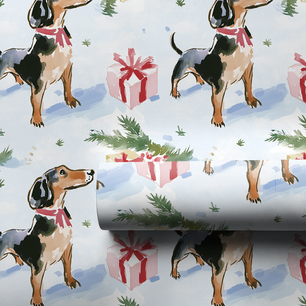 Lulu Snowday-Wrapping Paper