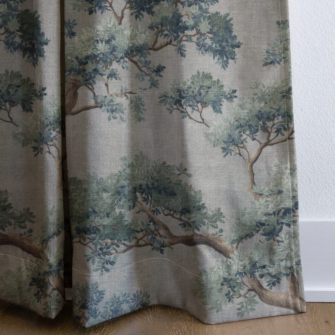 Everdene Grove - Drapery — corner closeup