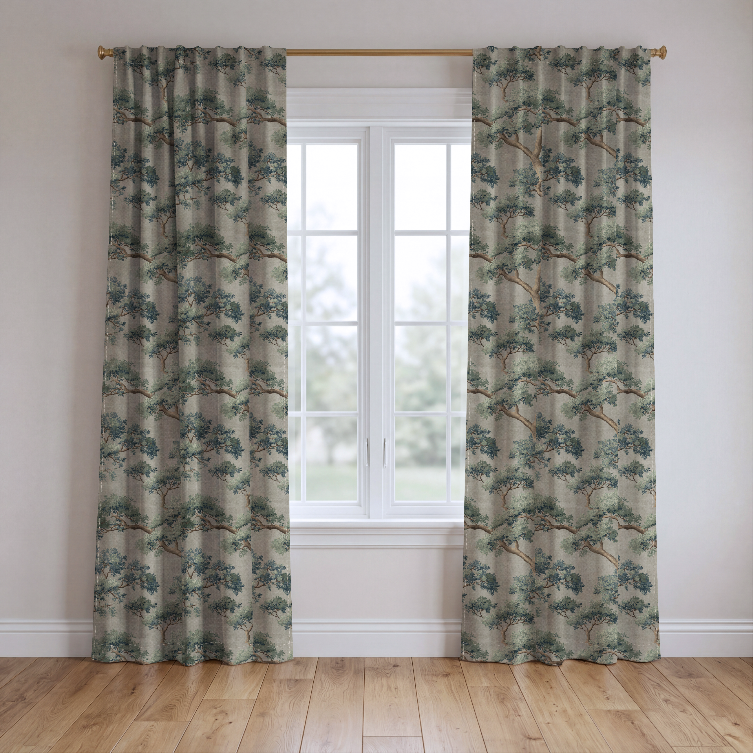 Everdene Grove - Drapery — two panels