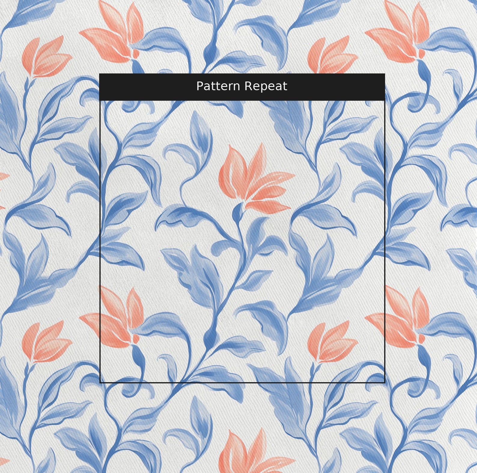 Cameron Fabric by the Yard — pattern repeat