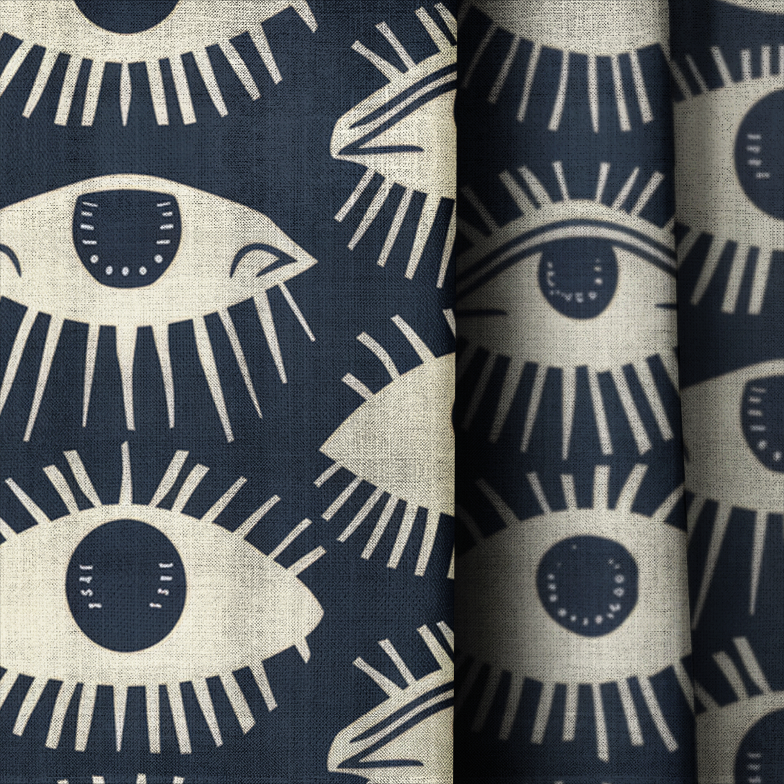 Evelyn's Insight - Drapery — close up