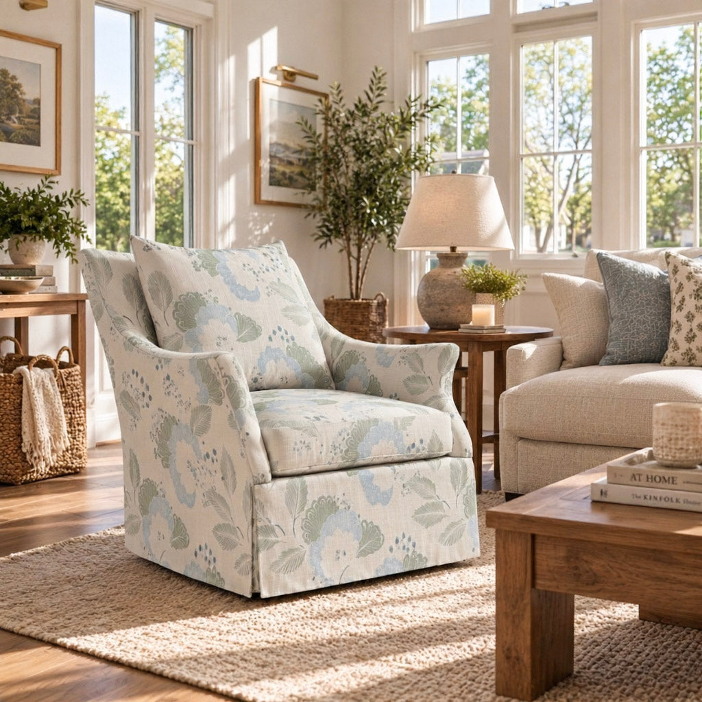 The Eleanor Chair in Mint to Be