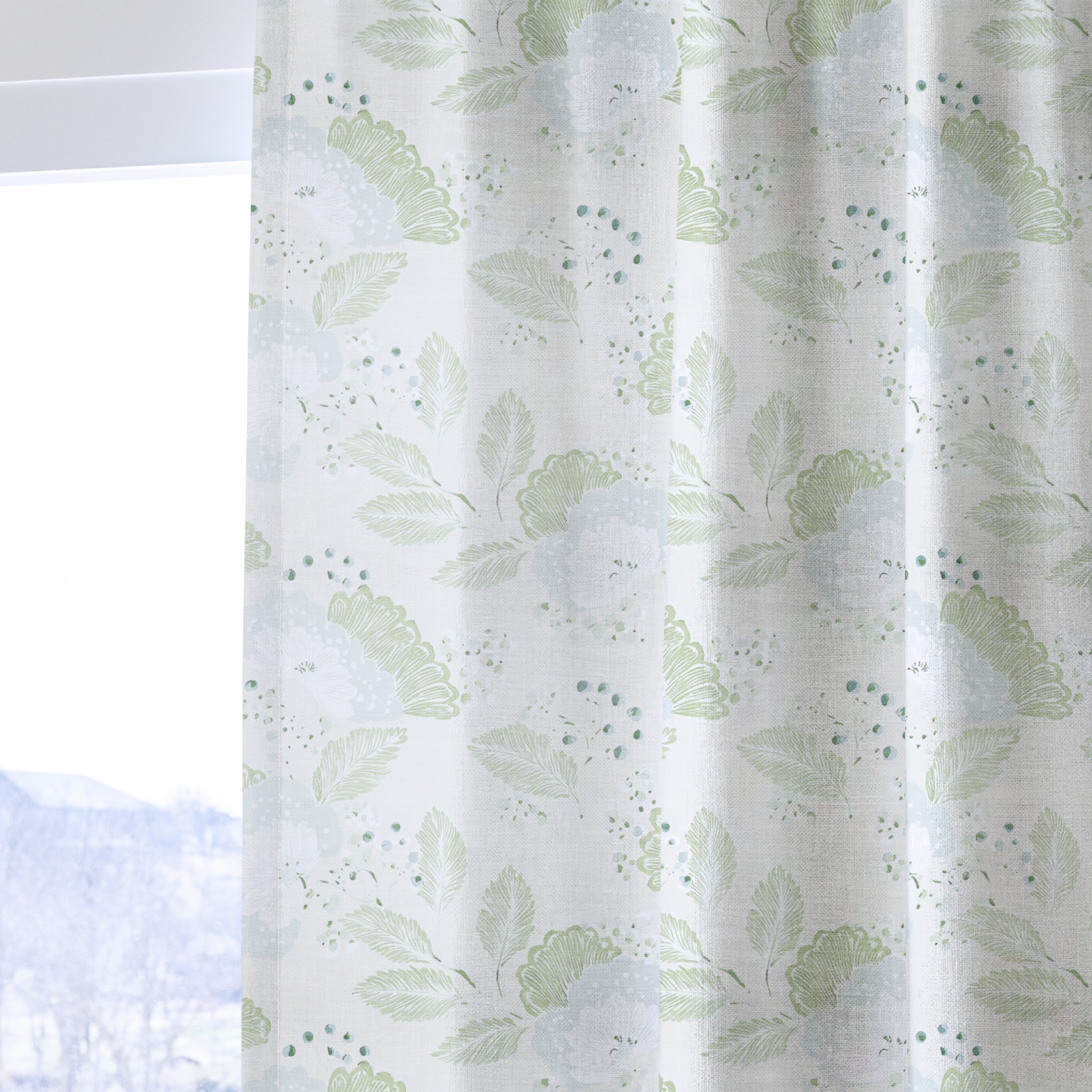 Mint to Be - Drapery — one panel