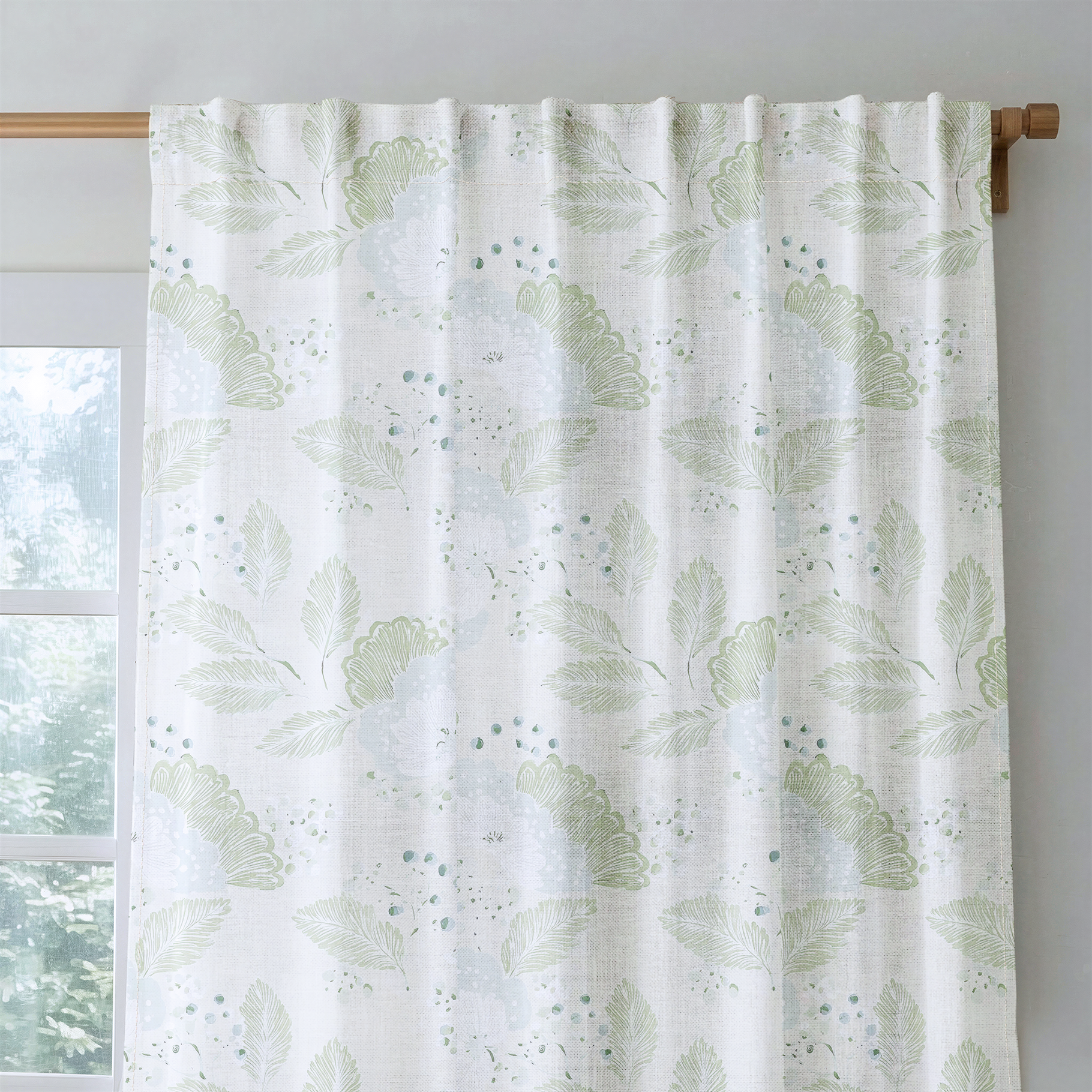 Mint to Be - Drapery — rod
