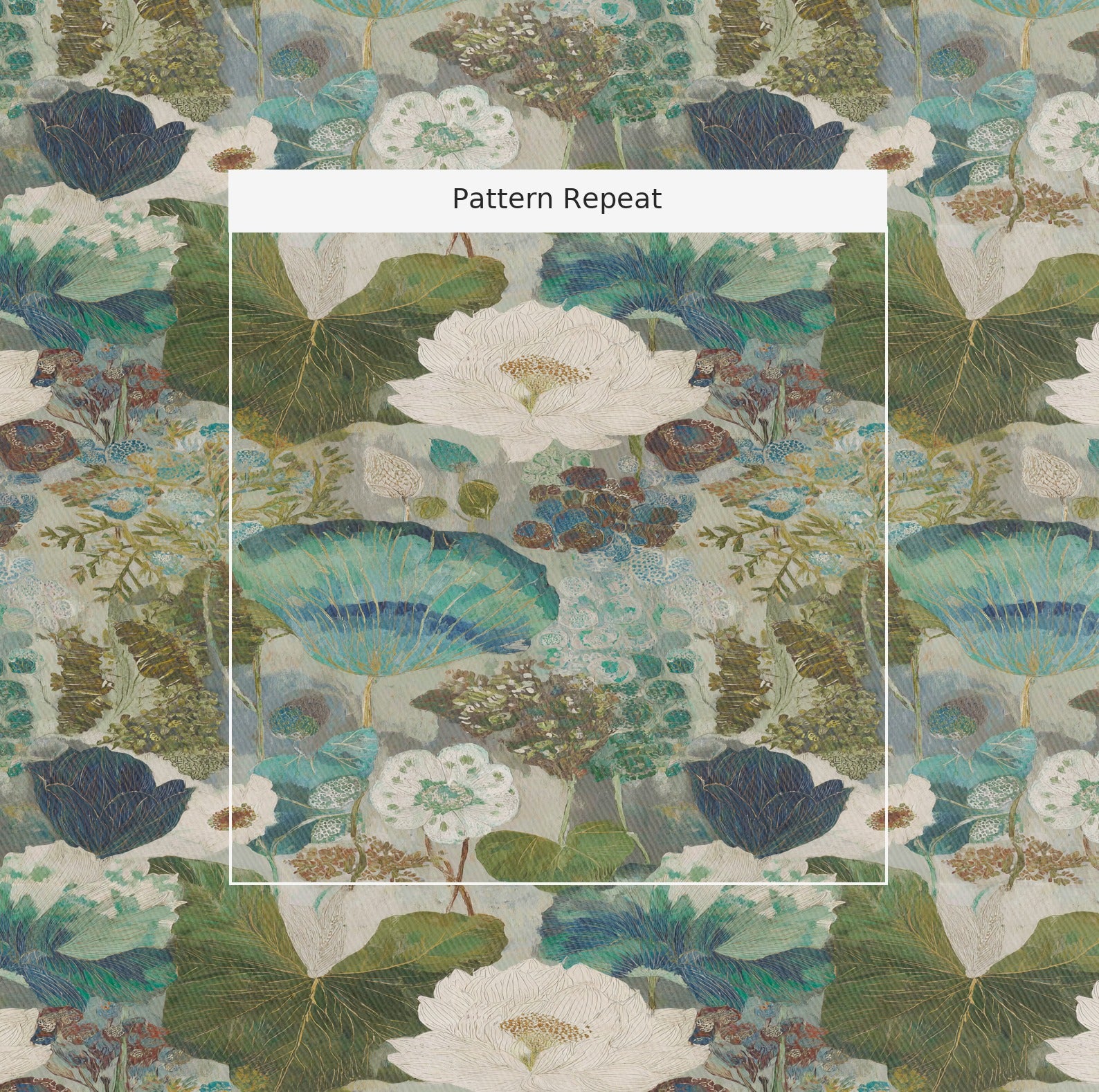Langley Fabric by the Yard — pattern repeat