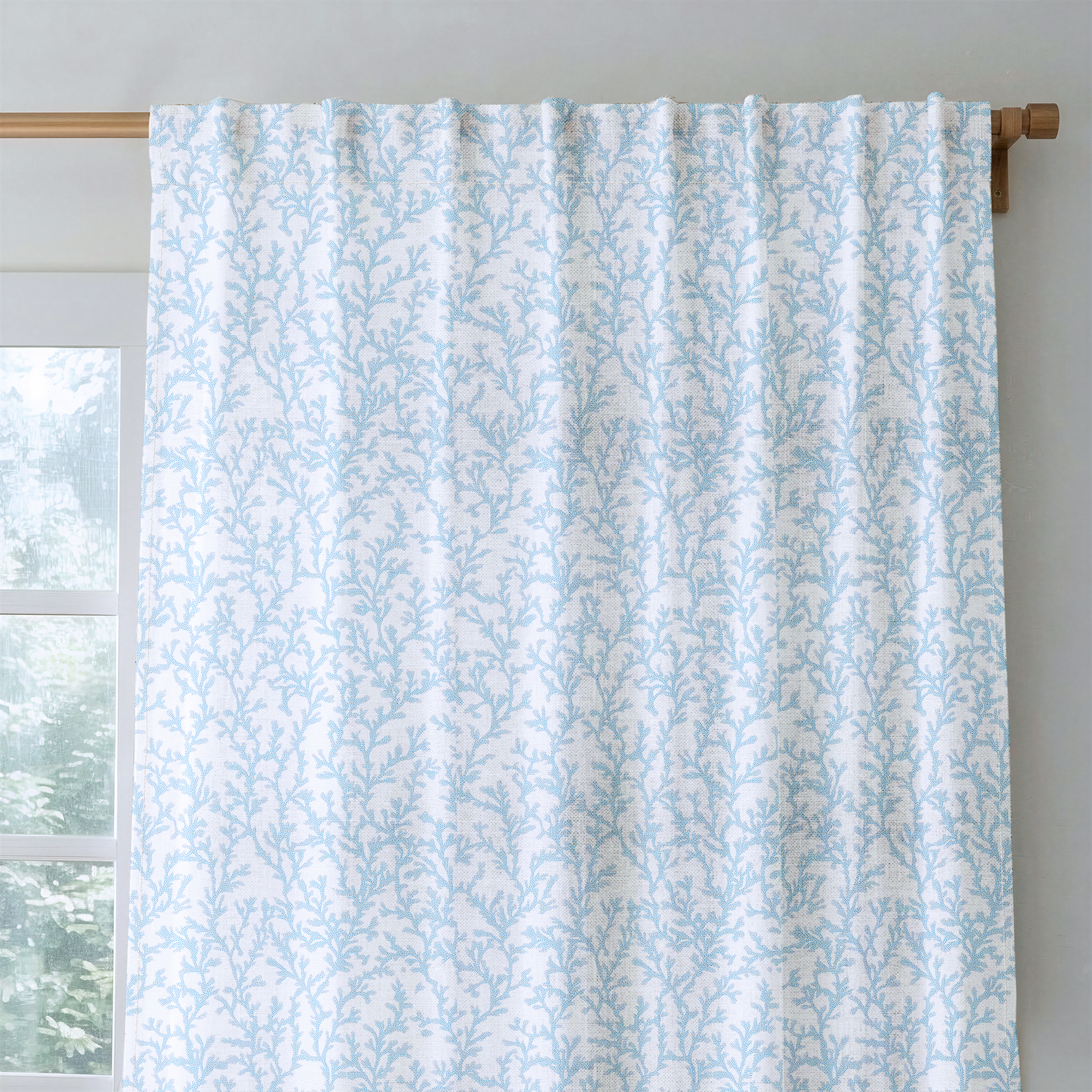 Seafoam Meadow - Drapery — rod