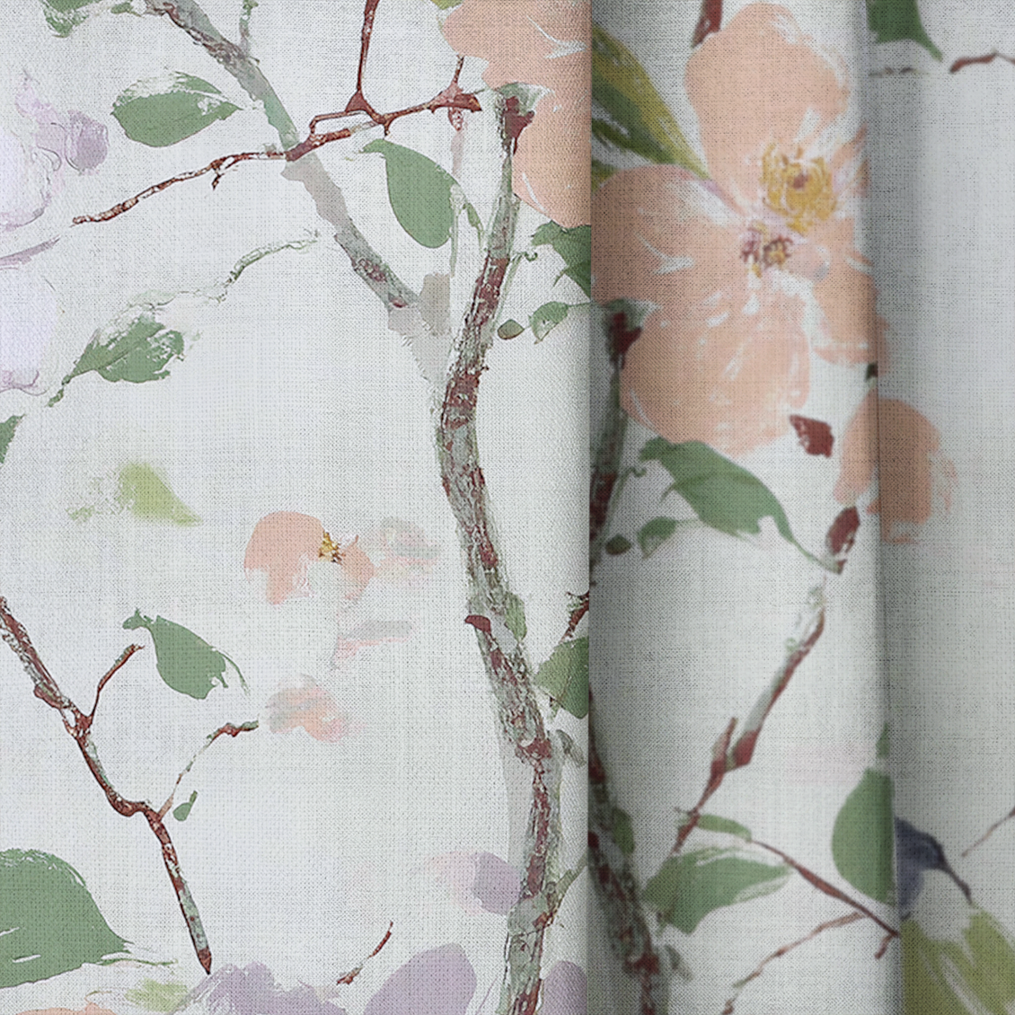 Birdsong Grove - Drapery — close up