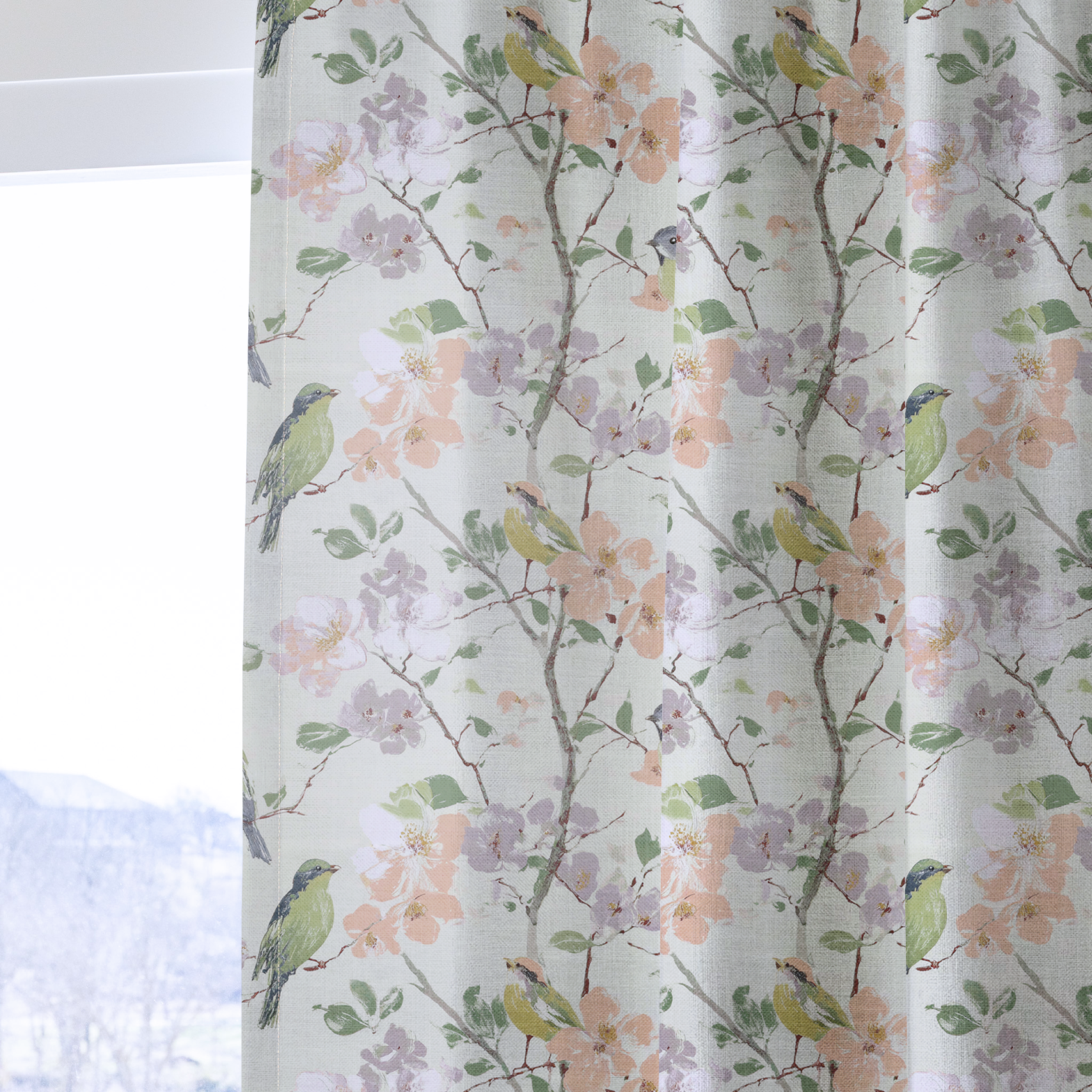 Birdsong Grove - Drapery — one panel
