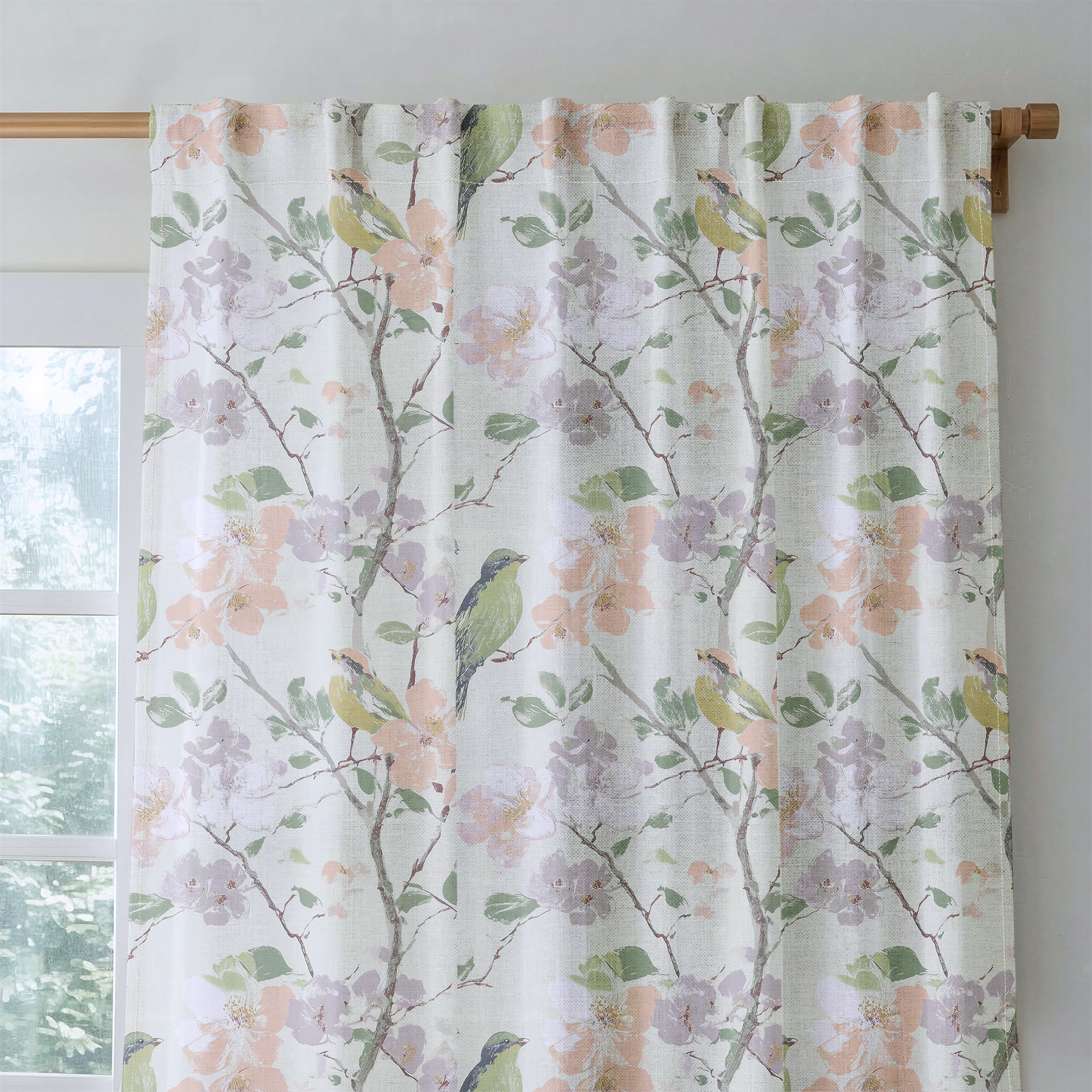 Birdsong Grove - Drapery — rod