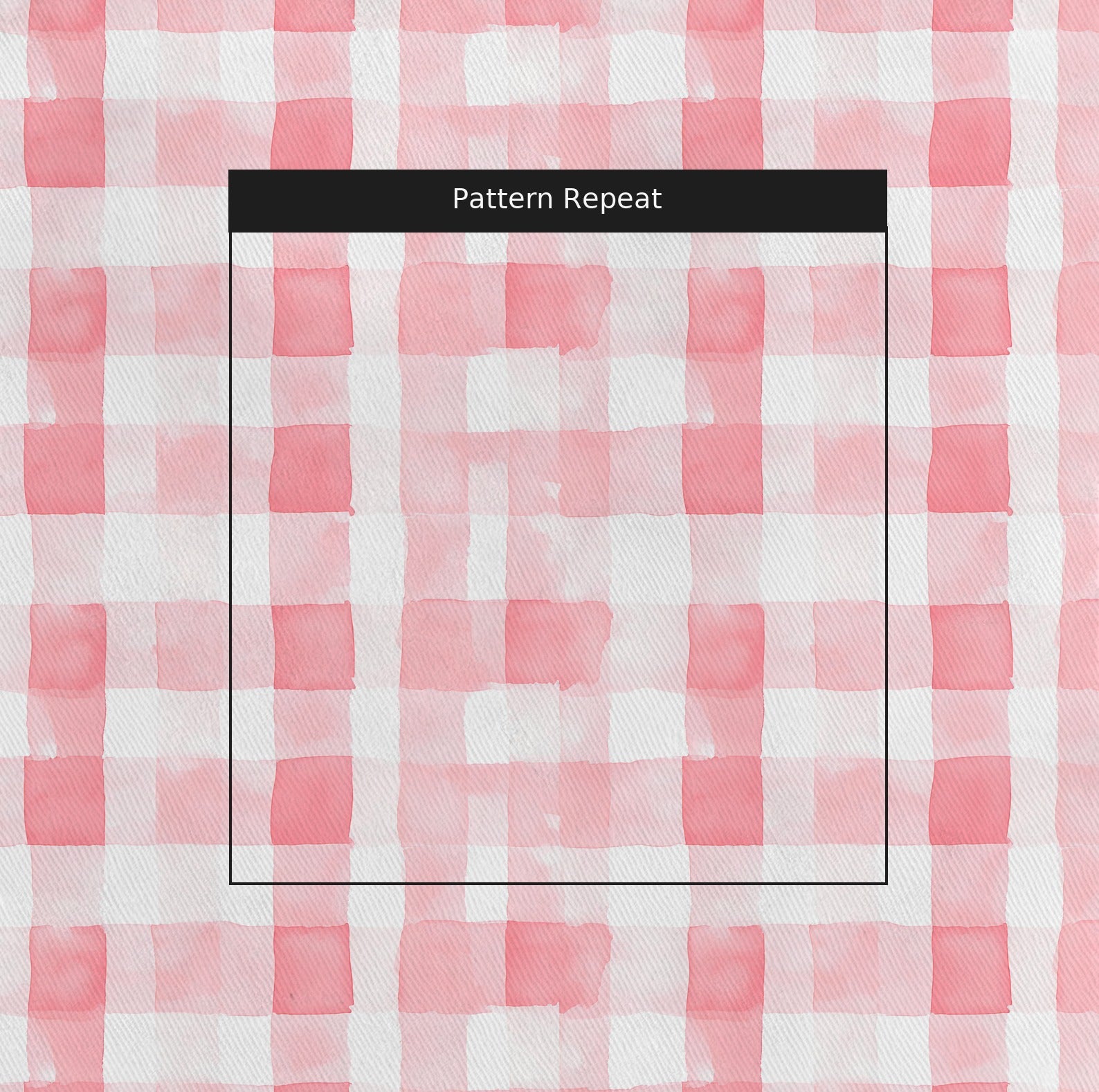 Blush Picnic Fabric by the Yard — pattern repeat