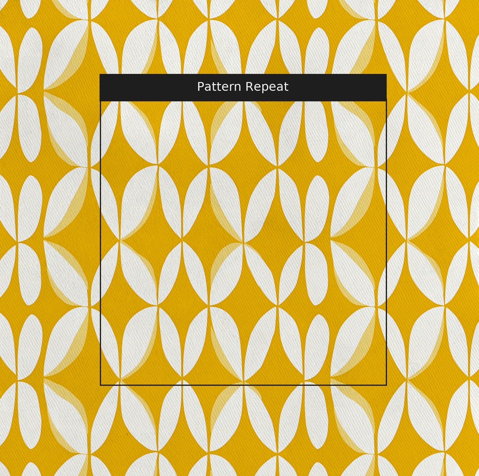 Sunshine Swing Fabric by the Yard — pattern repeat