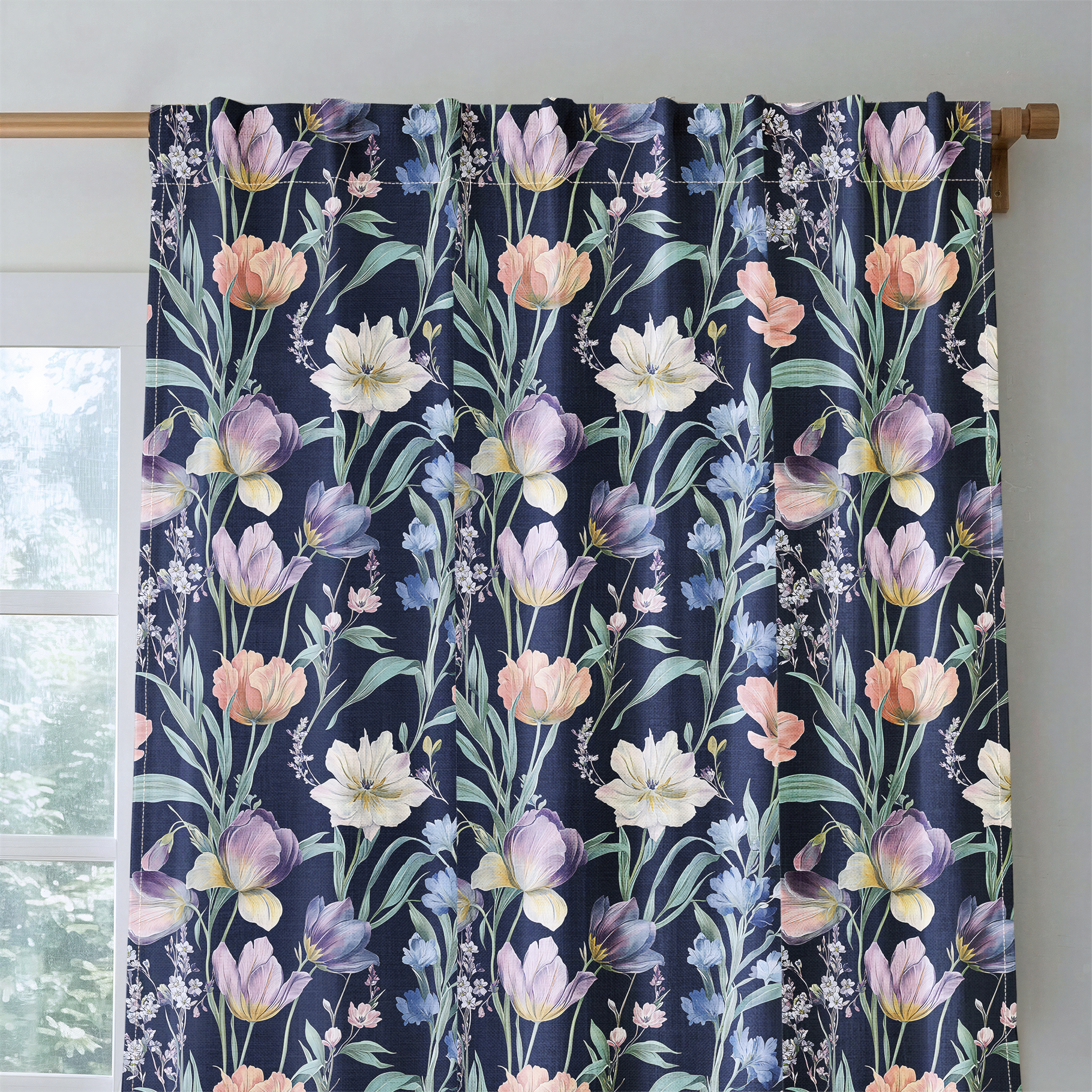 Marlaina - Drapery — rod