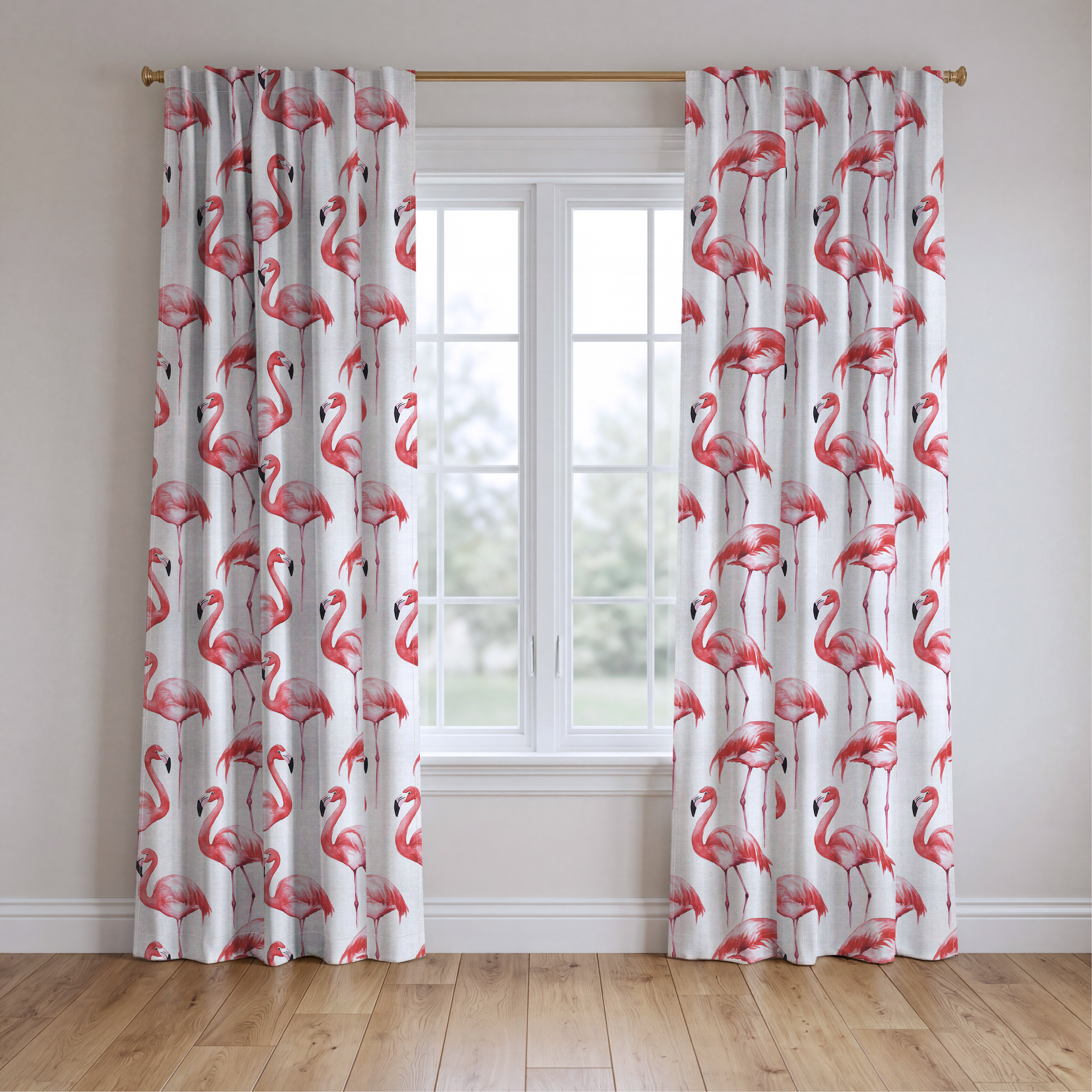 Lindsey - Drapery — two panels