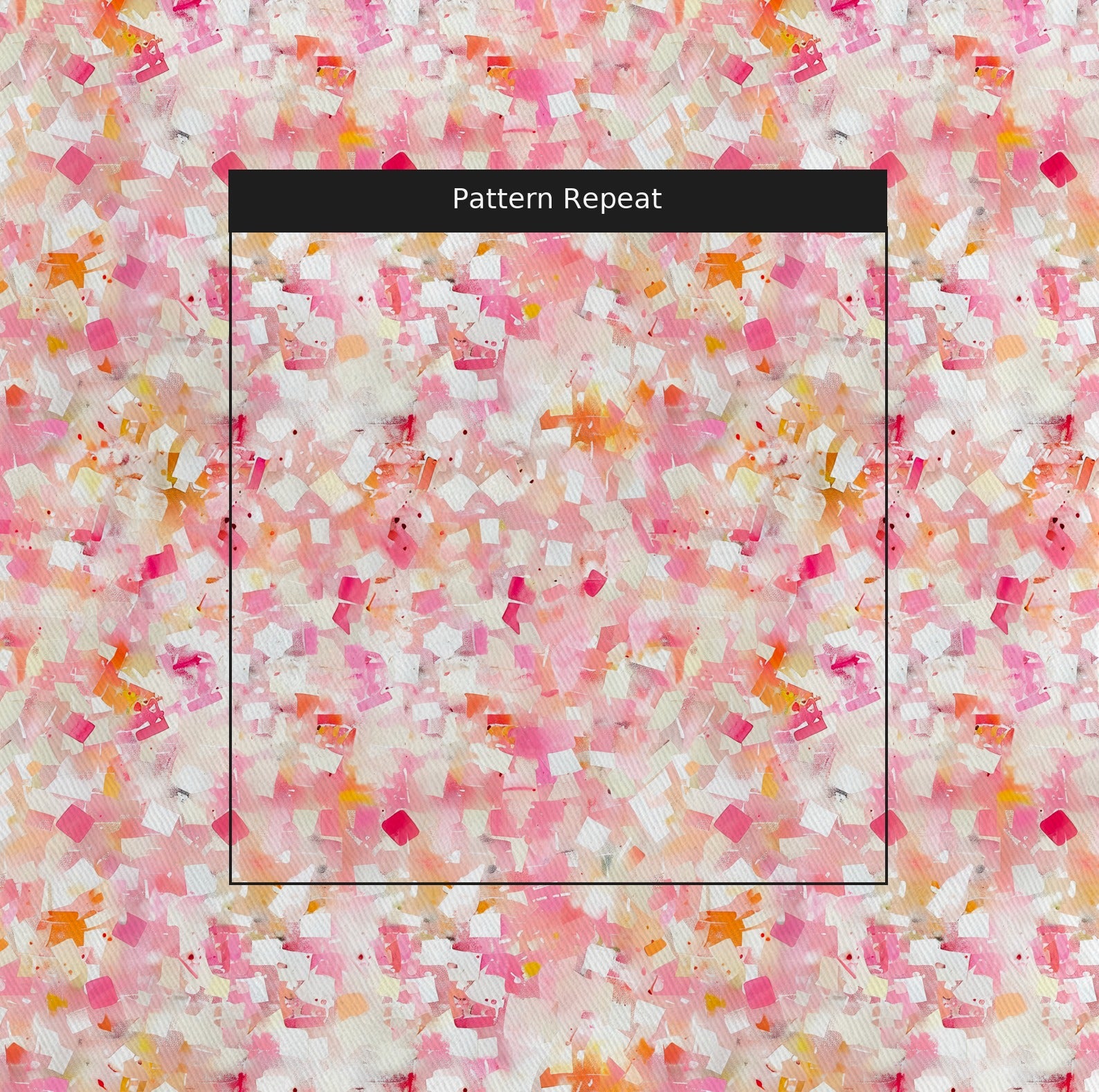 Fawn Glow Fabric by the Yard — pattern repeat