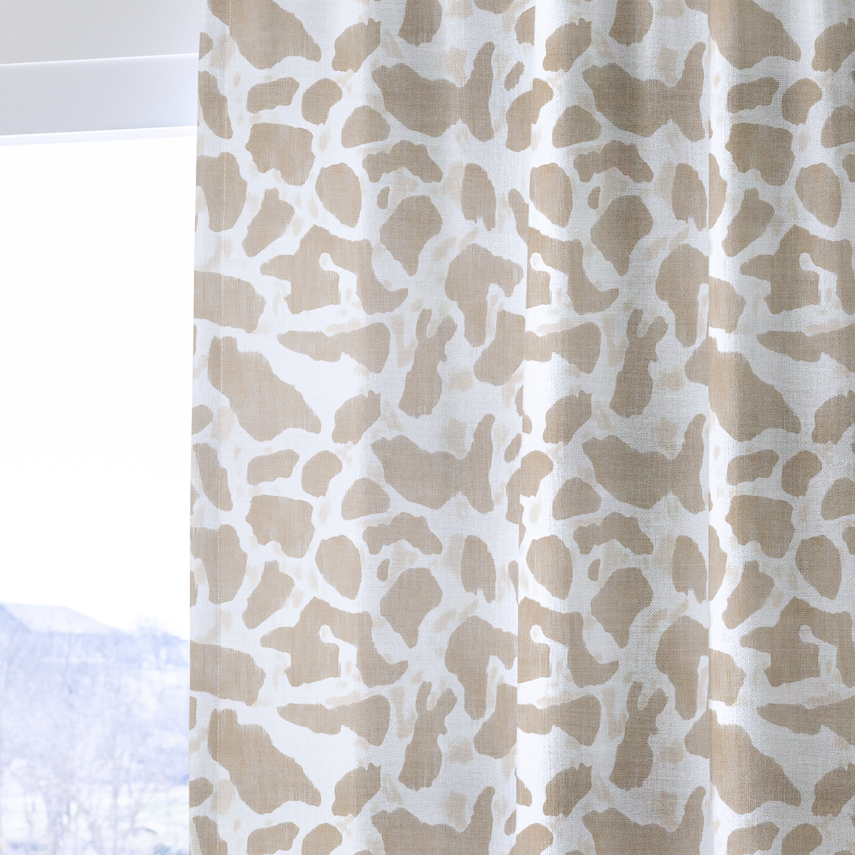 Fawn Glow - Drapery — one panel