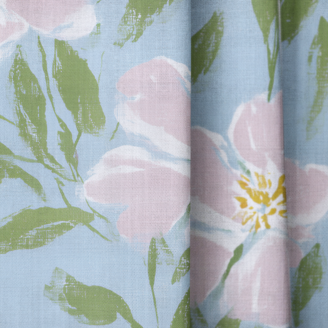 Elodie - Drapery — close up