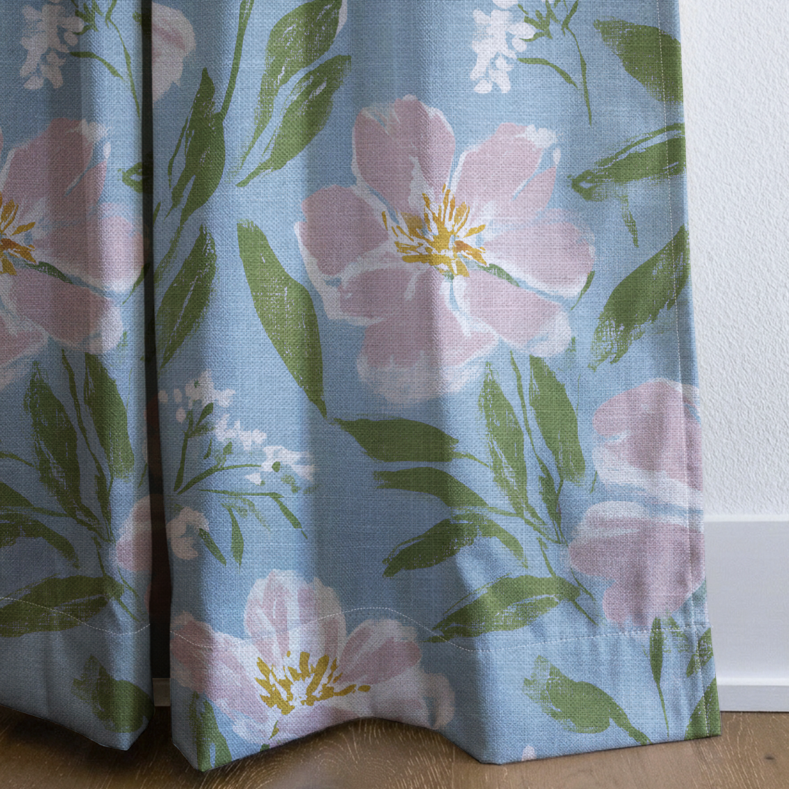 Elodie - Drapery — corner closeup