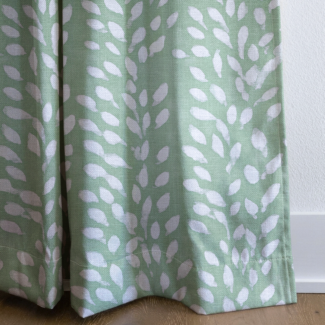 Eucalyptus - Drapery — corner closeup
