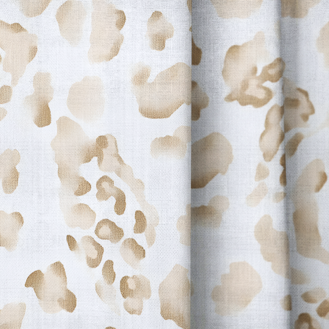 Cheetah Charm - Drapery — close up