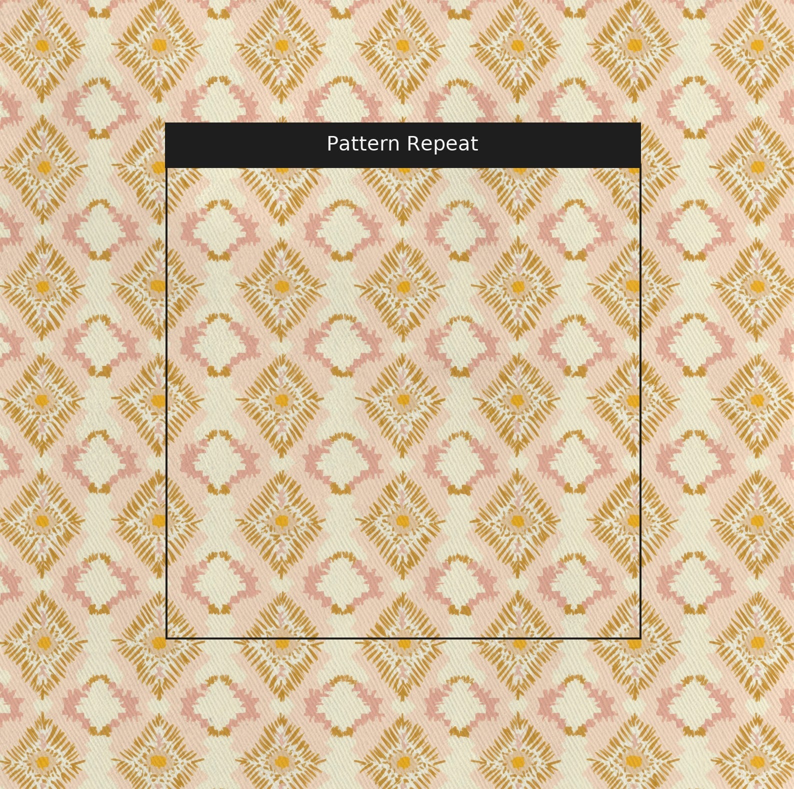 Polly Fabric by the Yard — pattern repeat