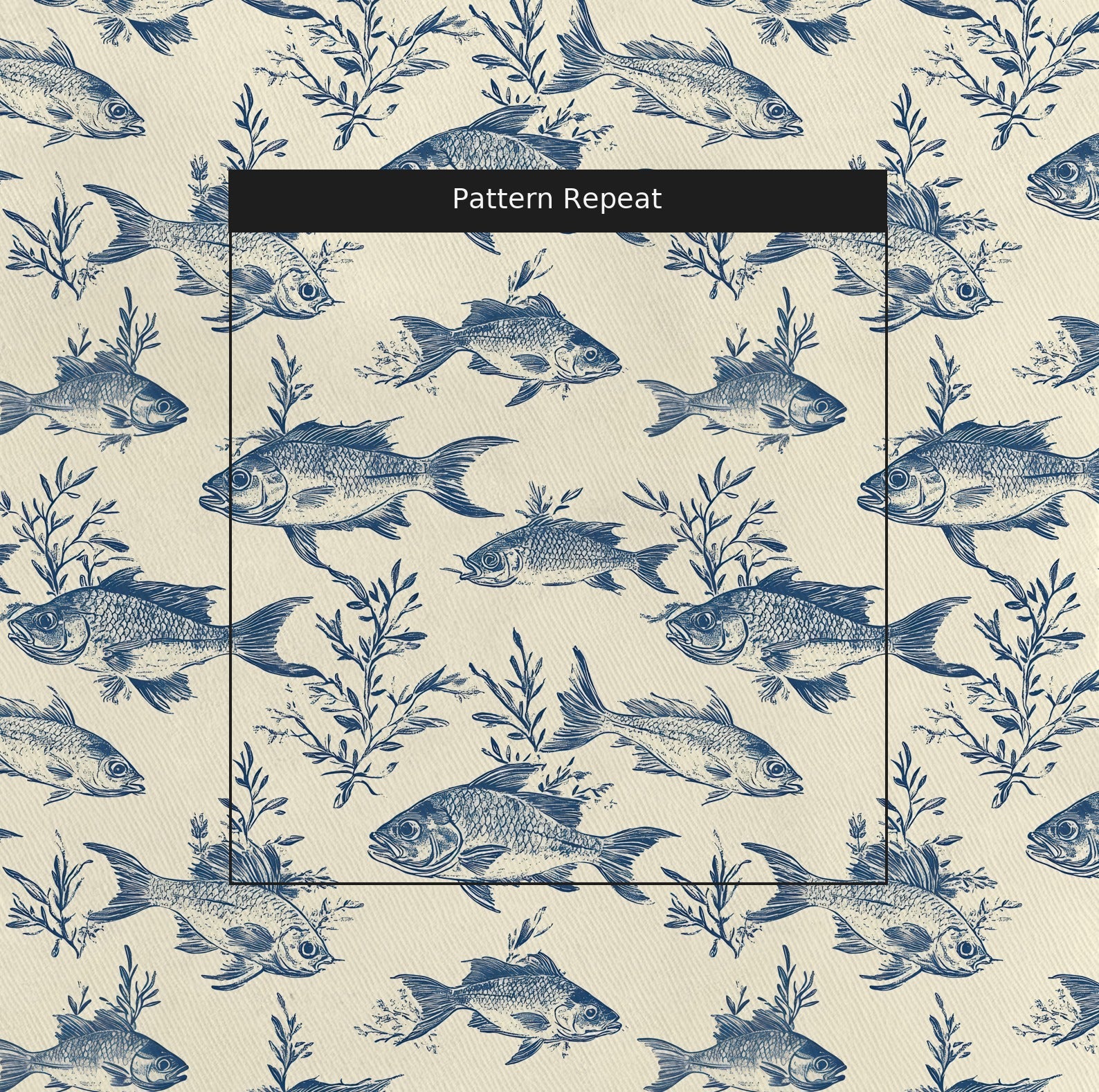 Drasco Fabric by the Yard — pattern repeat