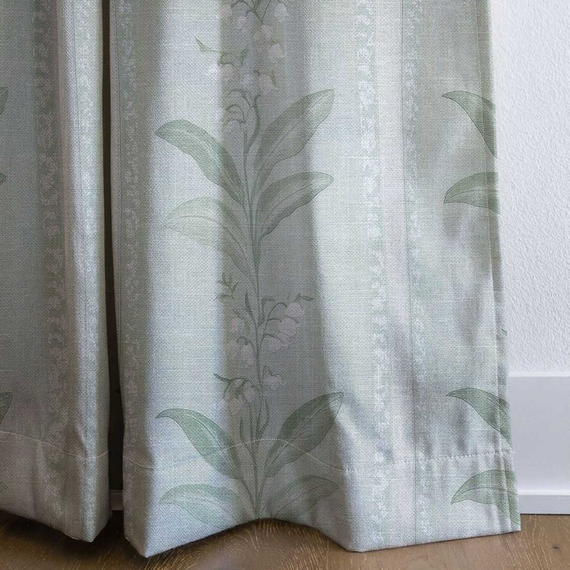 Lily Lane - Drapery — corner closeup