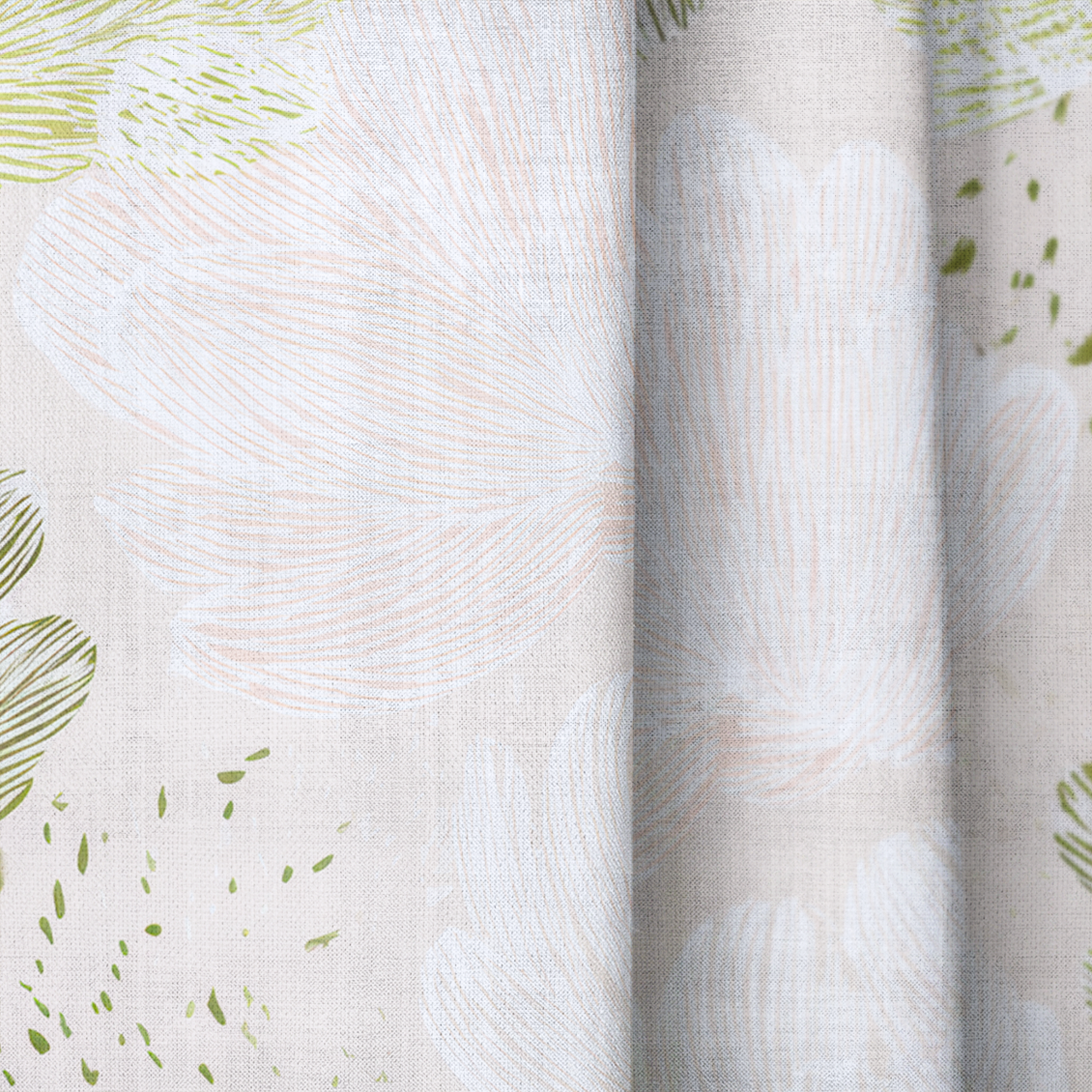 Spring Tonic - Drapery — close up