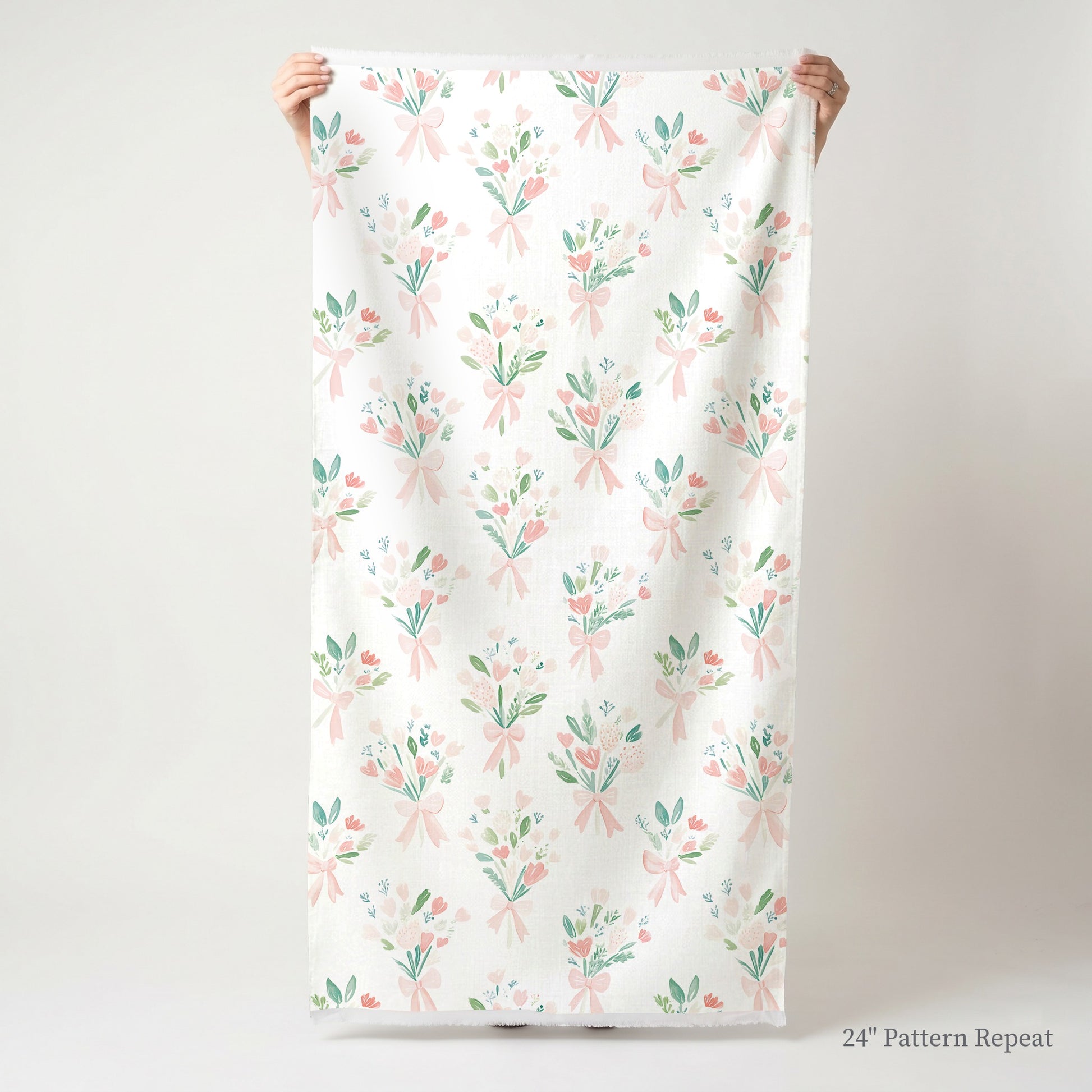 Love in Bloom Fabric by the Yard