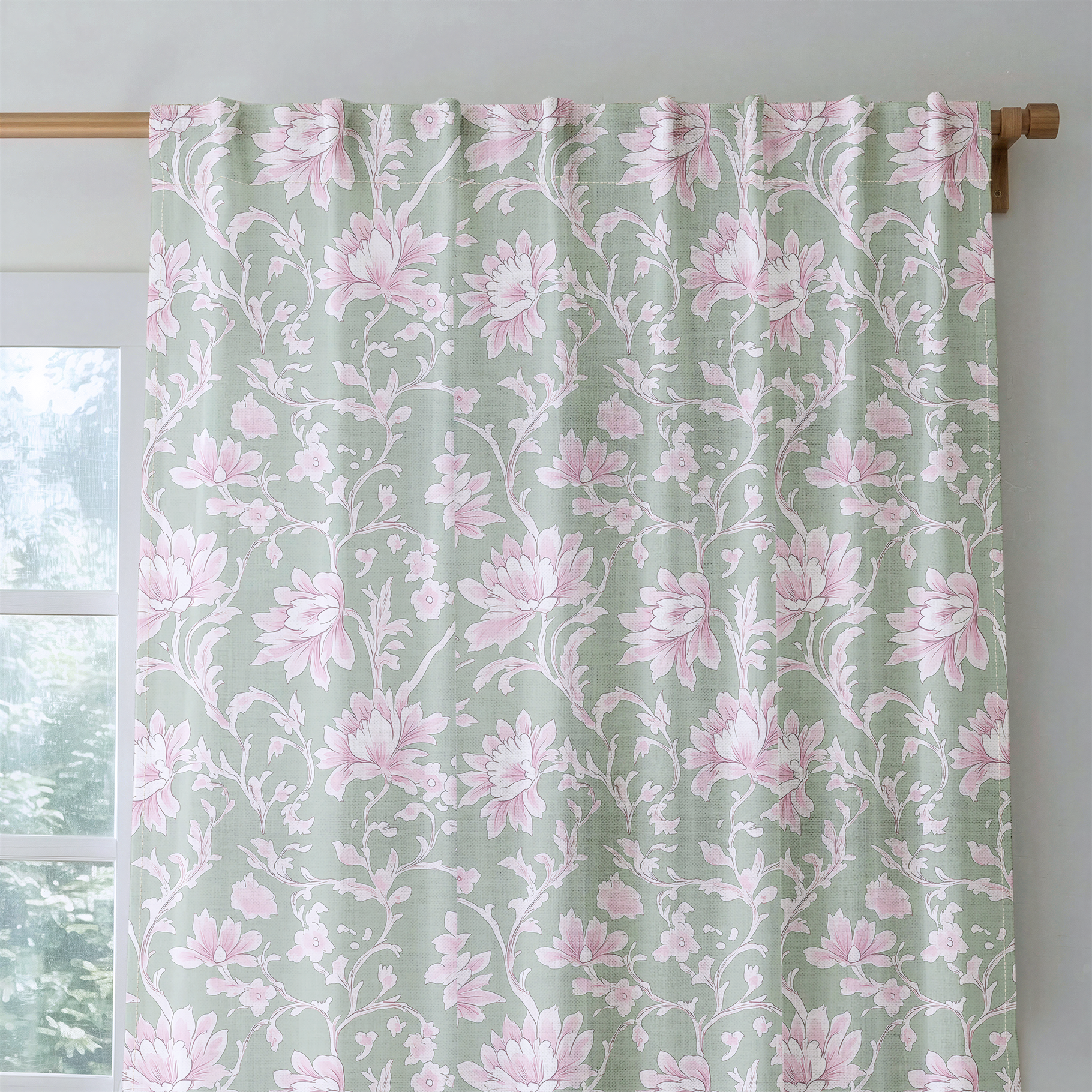 Wildflower Riddle - Drapery — rod