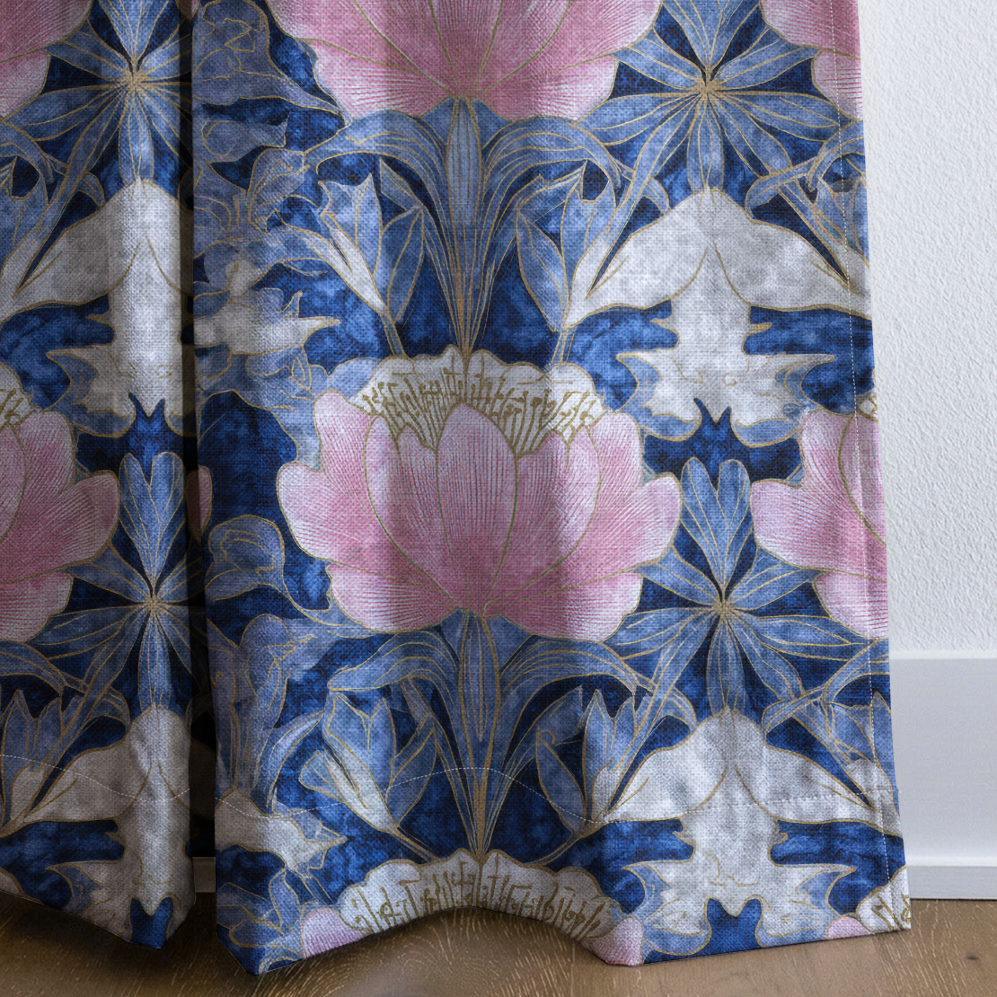 Bejeweled - Drapery — corner closeup