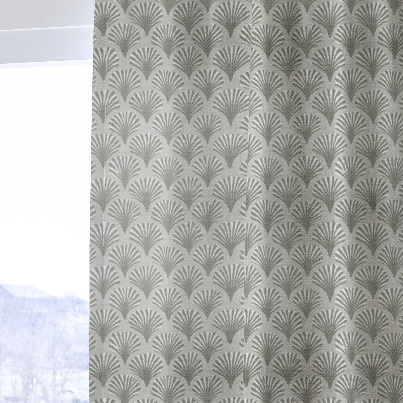Shell House - Drapery — one panel