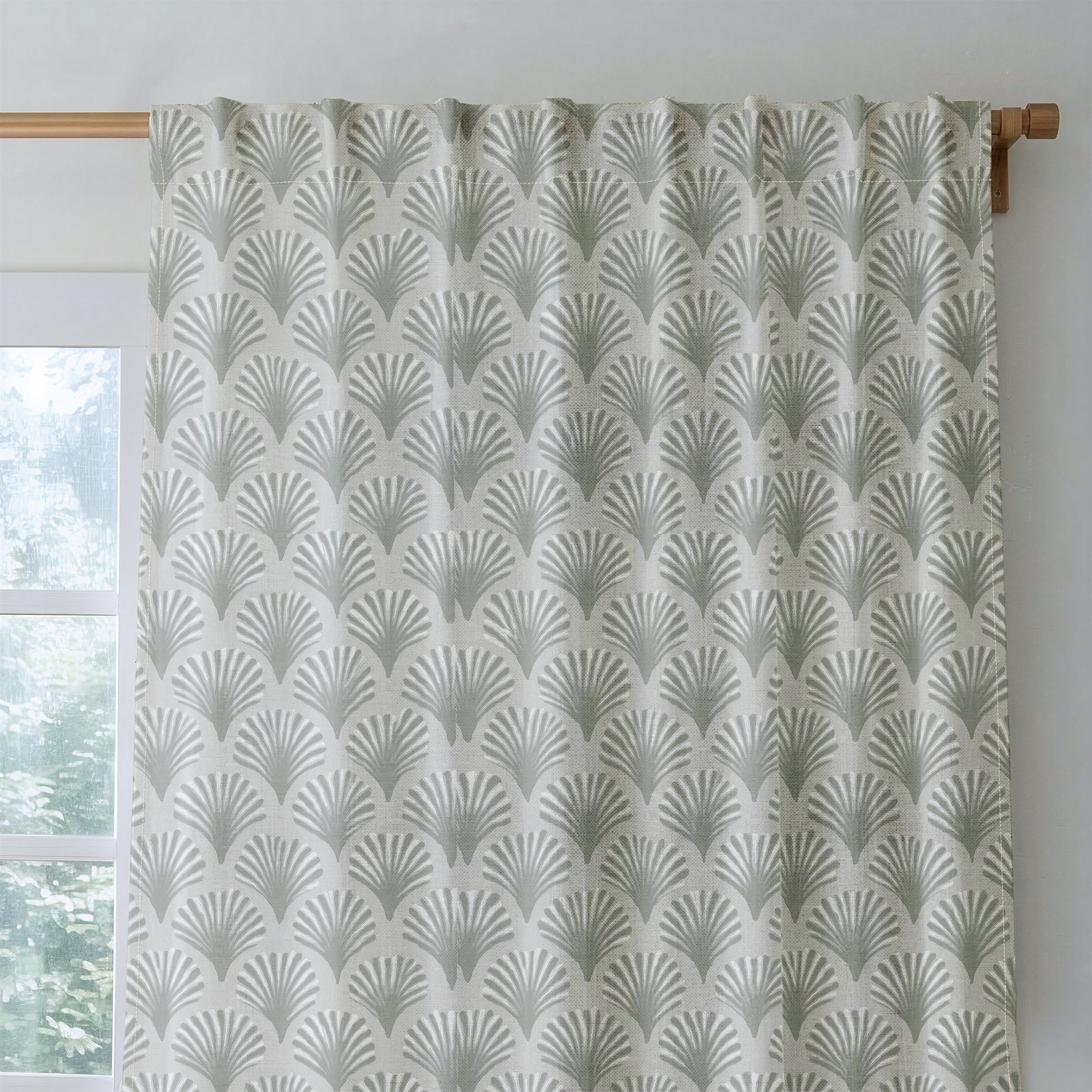 Shell House - Drapery — rod