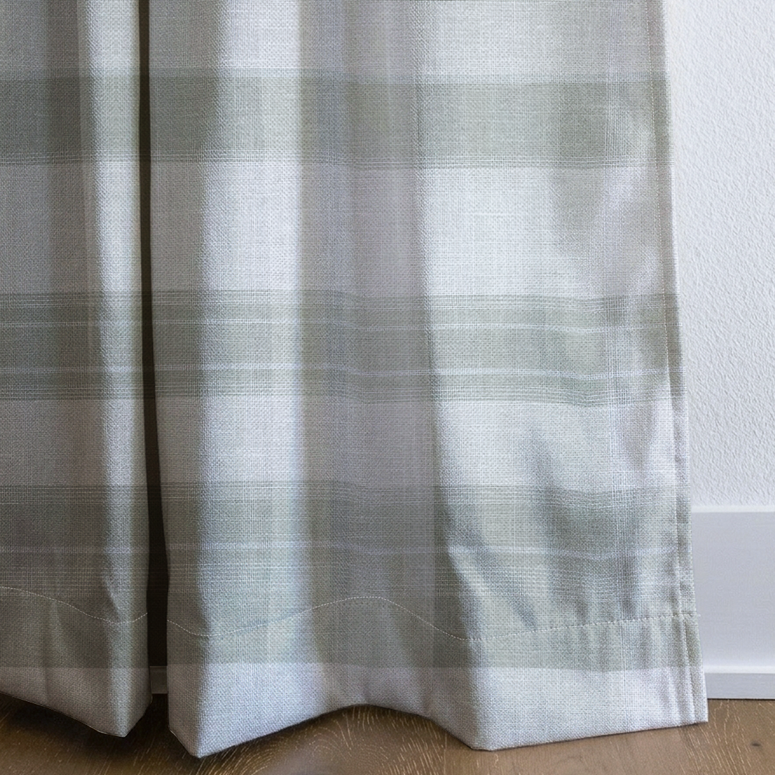 Ebbie - Drapery — corner closeup
