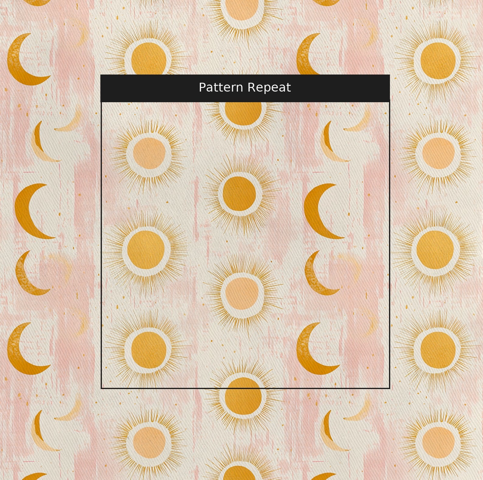 Opal Fabric by the Yard — pattern repeat