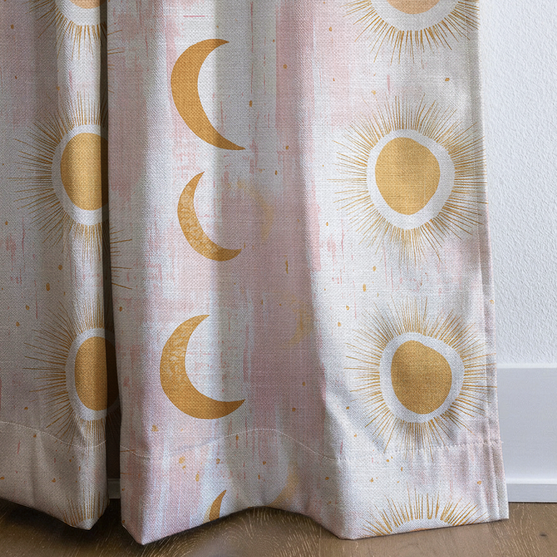 Opal - Drapery — corner closeup