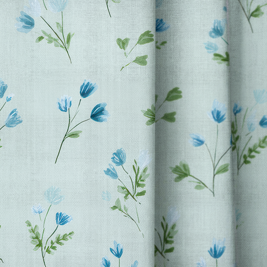 Misty Flora - Drapery — close up