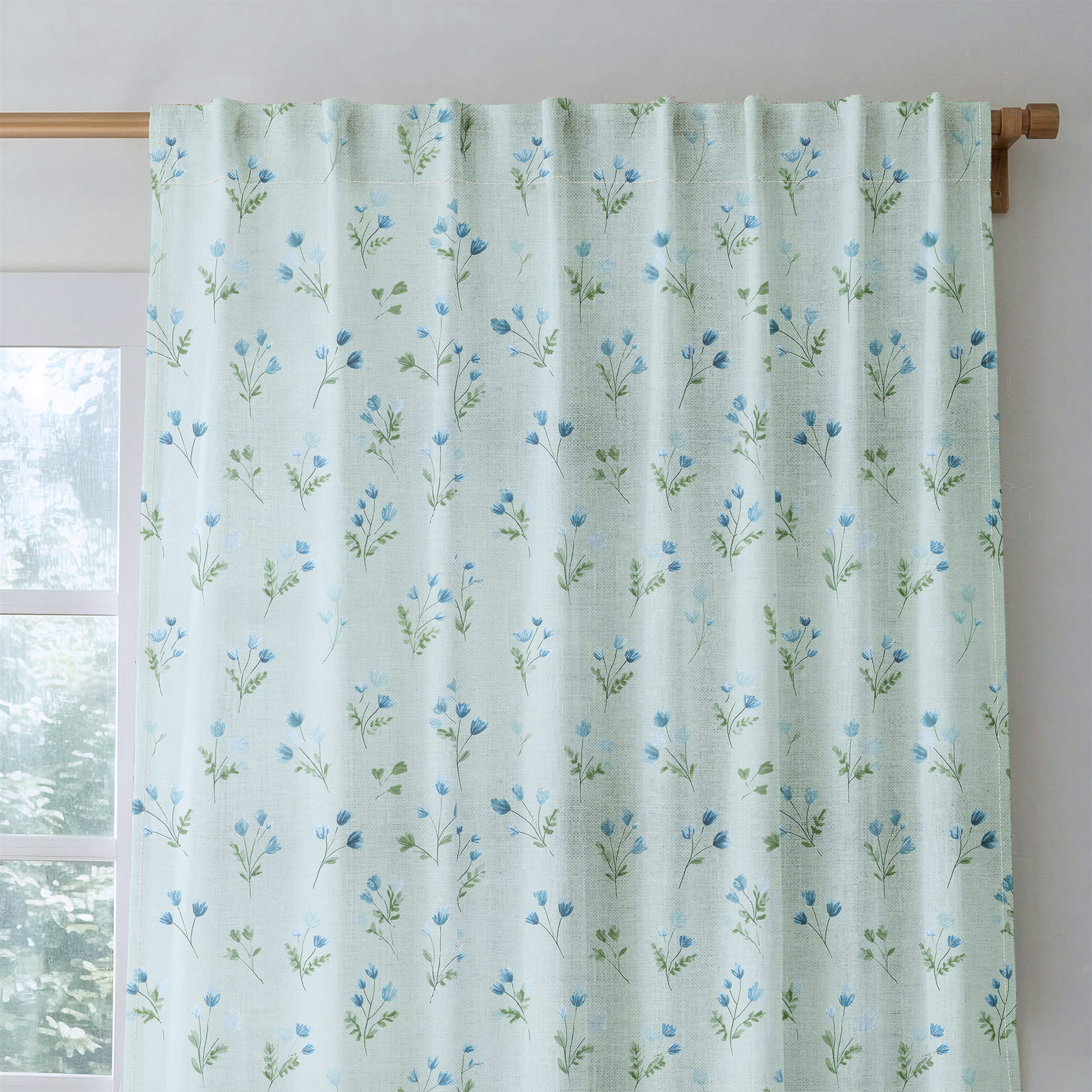 Misty Flora - Drapery — rod