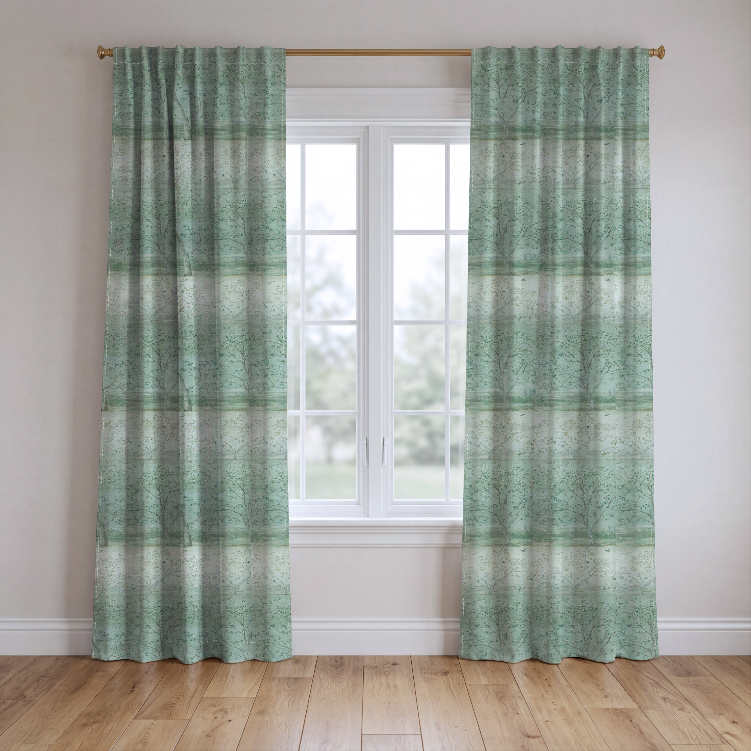 Aveline - Drapery — two panels