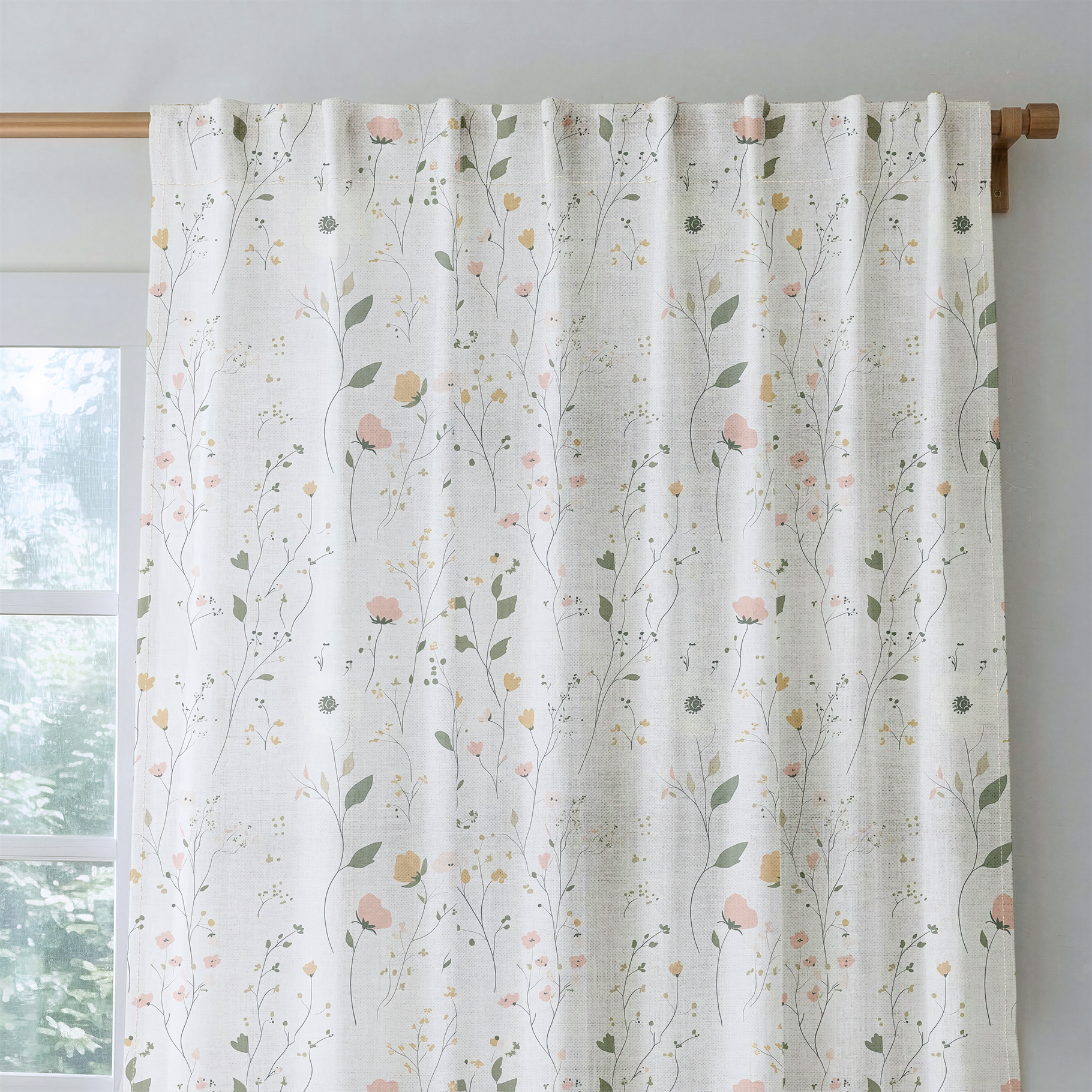 Whispering Meadows - Drapery — rod