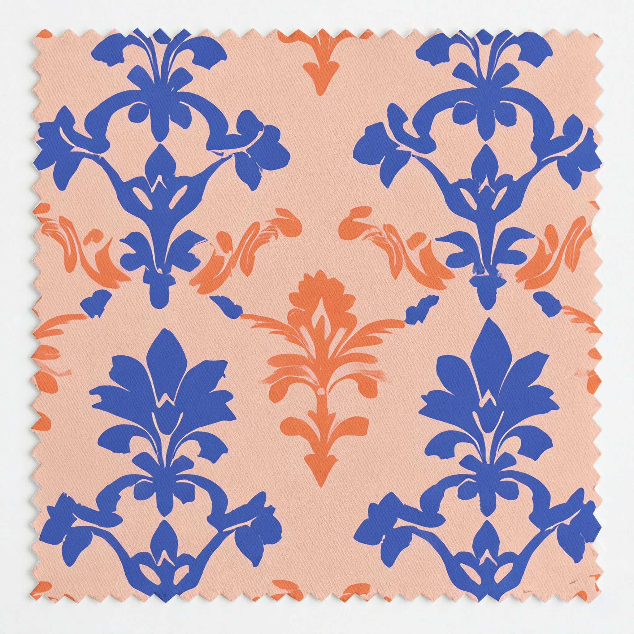 Peachy Elegance Fabric by the Yard