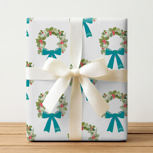 Zeta Noel Wreath - Wrapping Paper