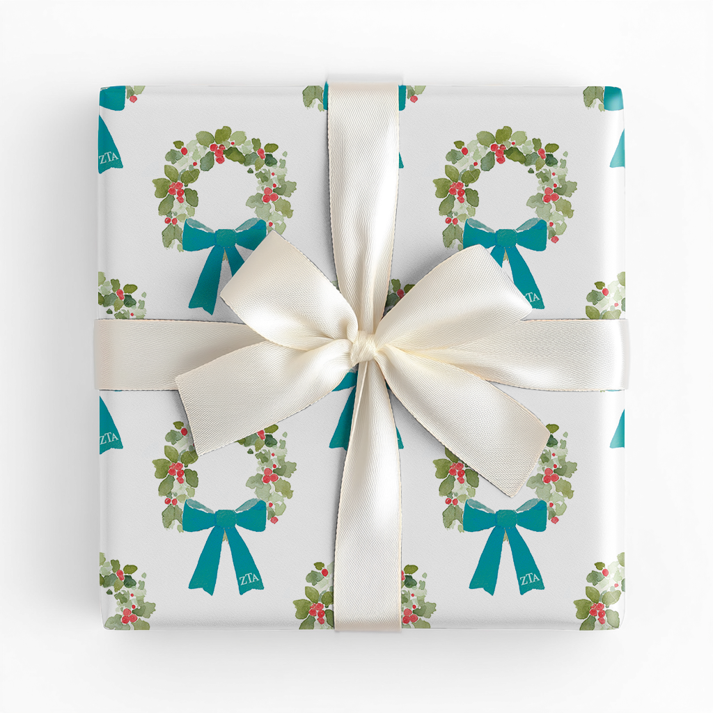 Zeta Noel Wreath - Wrapping Paper