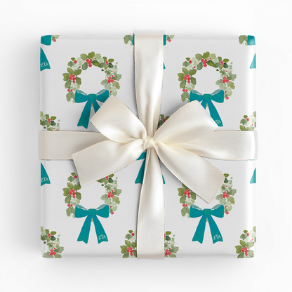 Zeta Noel Wreath - Wrapping Paper