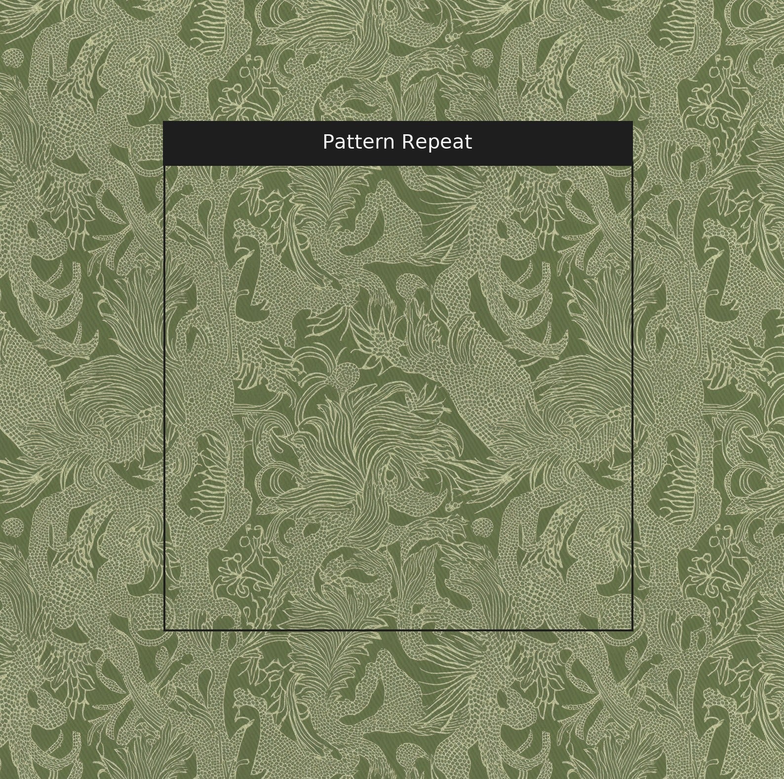 Cady Fabric by the Yard — pattern repeat